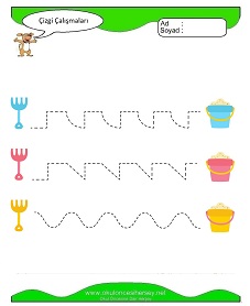 Çizgi Çalışma Sayfaları